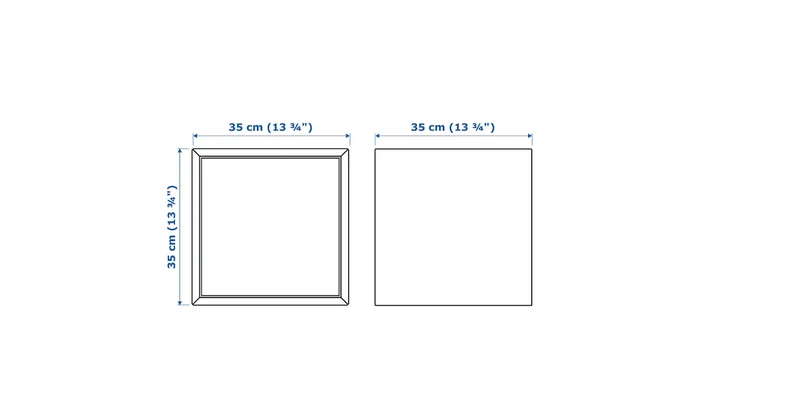 EKET Cabinet, white, 35x35x35 cm