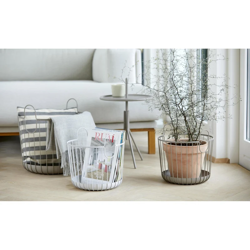 Aufbewahrungskorb INU Ø 40.6 cm Taupe