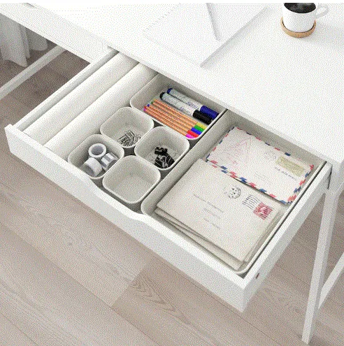 NOJIG Organizer, plastic/beige, 15x20x5 cm