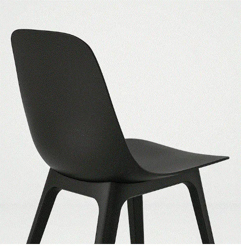ODGER Chair, anthracite black