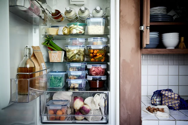 IKEA 365+ Food container, square/plastic 750 ml