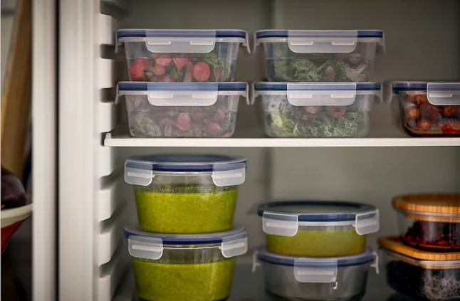 IKEA 365+ Food container, square/plastic 750 ml