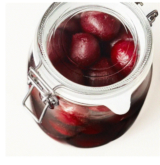 KORKEN Jar with lid, clear glass, 1 L