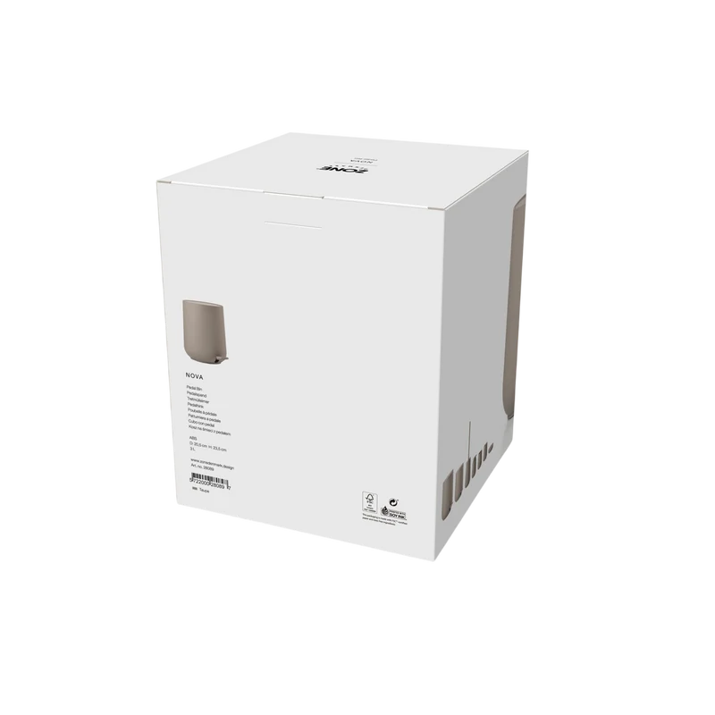 Zone Denmark Treteimer Nova 3 l, Taupe