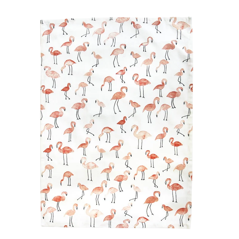 Küchentuch bedruckt Flamingo multi