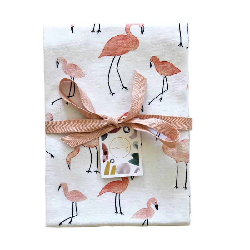 Küchentuch bedruckt Flamingo multi