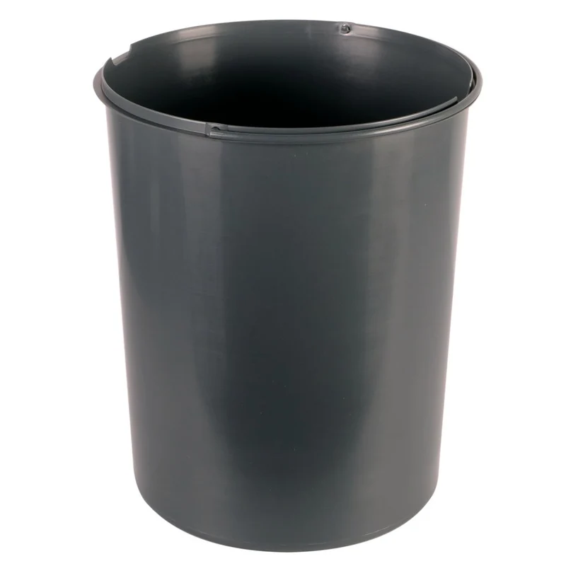Vide-déchets à encastrer 13 L, blanc et inox, Ø 295 mm (version seau)