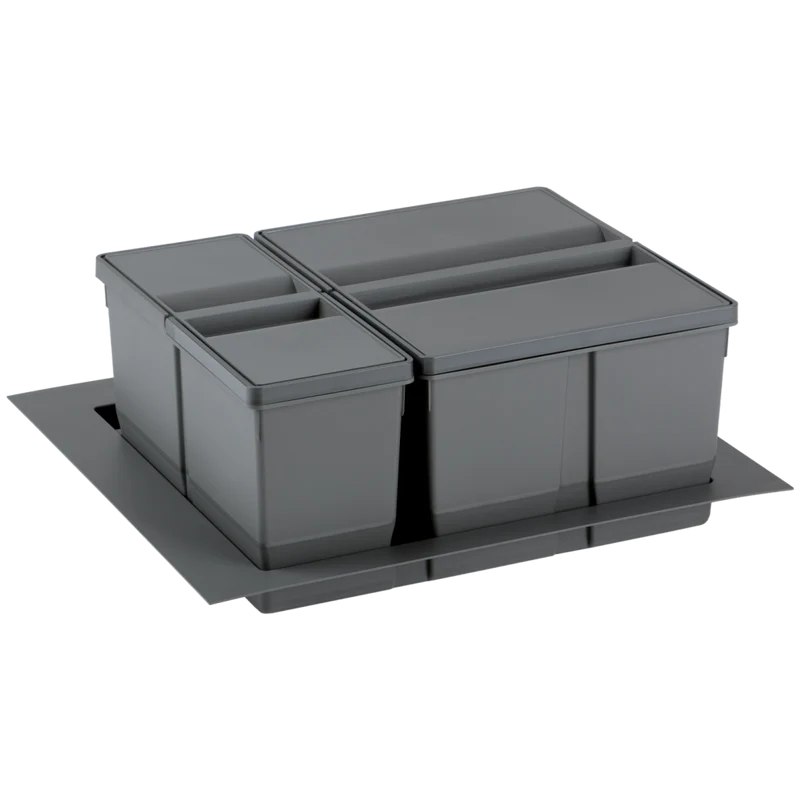 Collecteur de tri 2 seaux 29 L pour tiroir de 600 mm