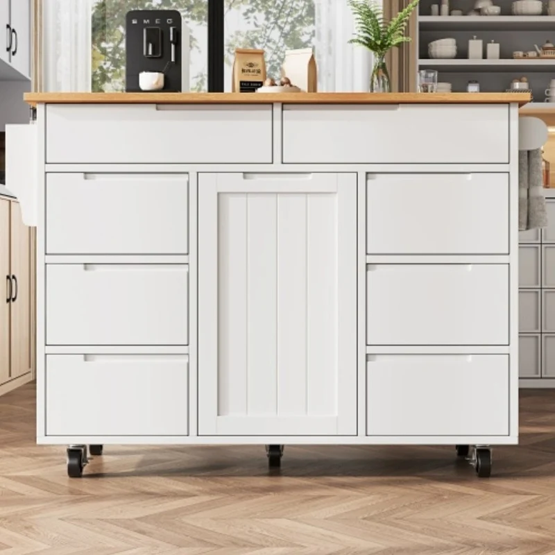 MEUBLE DESSERTE POUR CUISINE | 8 tiroirs mobile