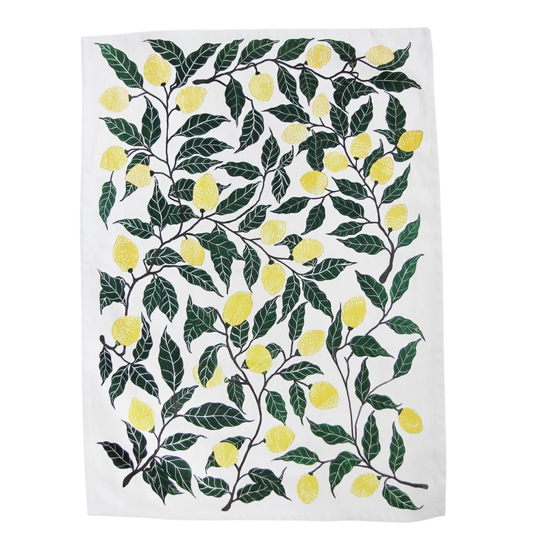 Küchentuch bedruckt Lemon multi