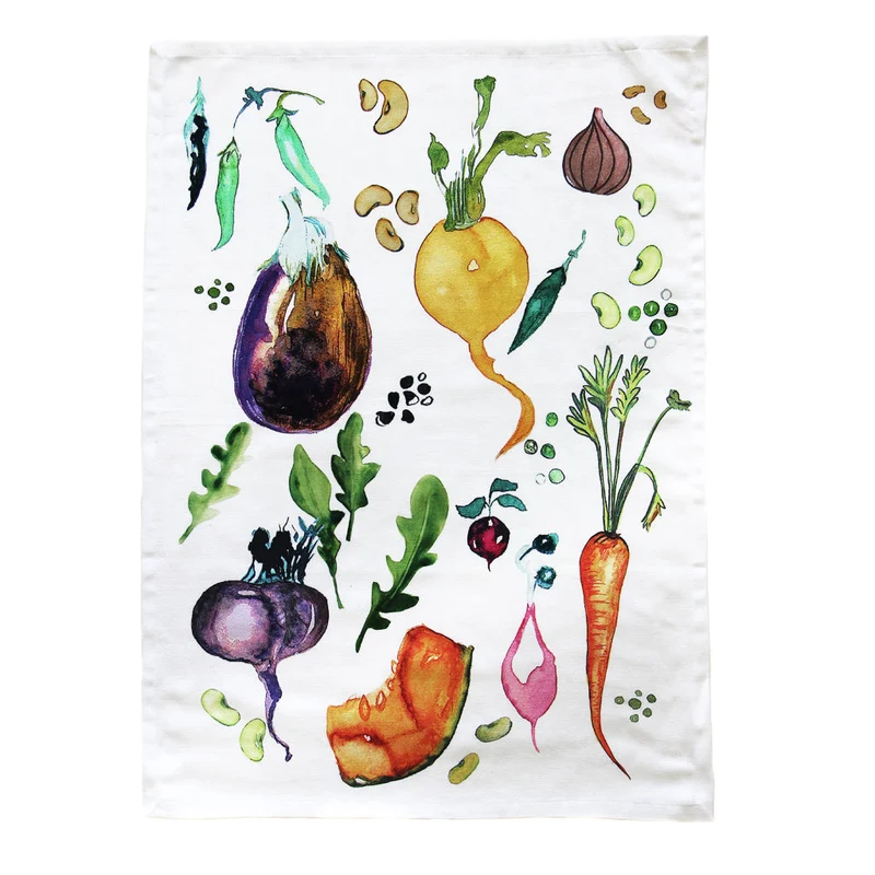 Küchentuch bedruckt Vegetables multi