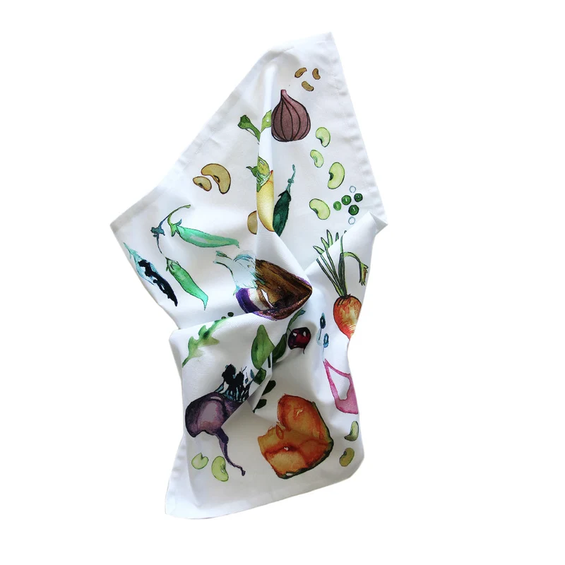 Küchentuch bedruckt Vegetables multi
