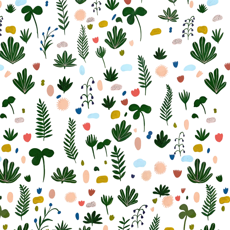 Küchentuch bedruckt Botanical multi