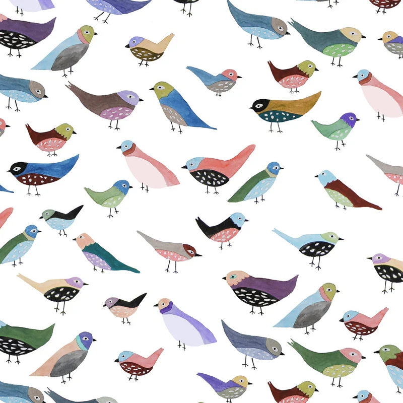 Küchentuch bedruckt Bird multi