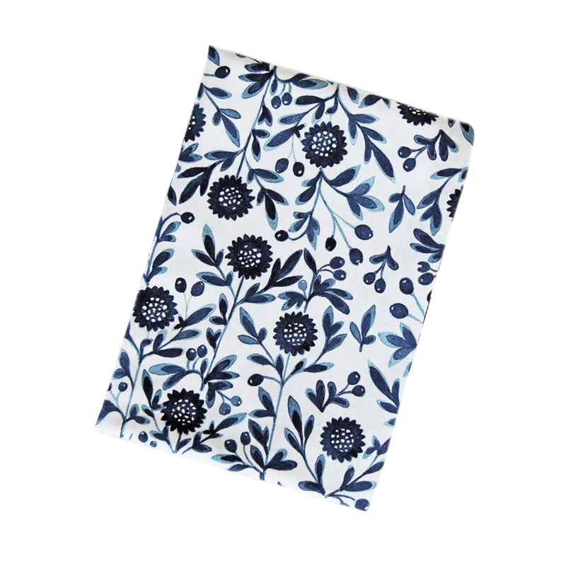 Küchentuch bedruckt My Blue Flowers multi