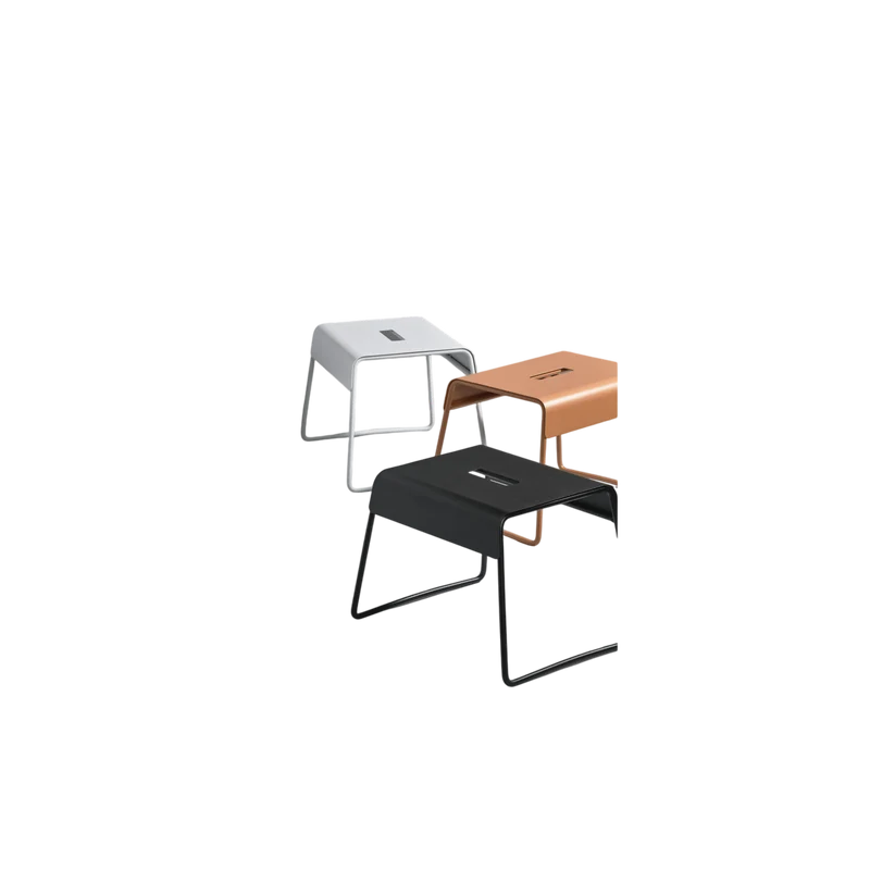 Hocker Stahl, Schwarz