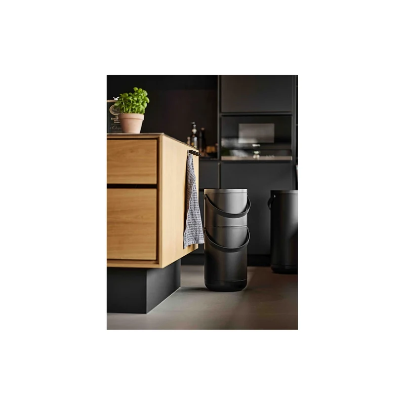 Abfalleimer Circular, 35 l Schwarz
