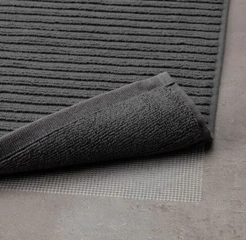 ALSTERN Bath mat, grey, 50x80 cm