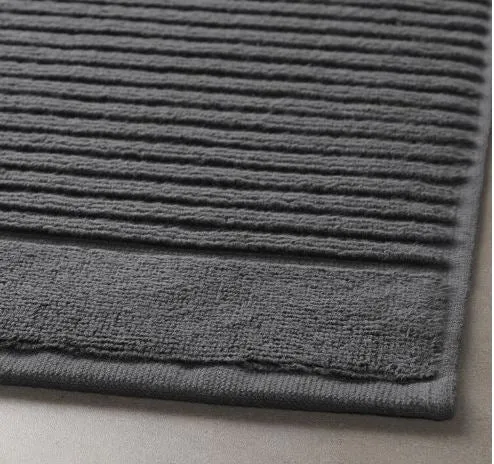 ALSTERN Bath mat, grey, 50x80 cm