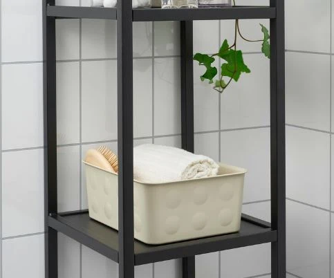 NOJIG Organiser, plastic/beige, 20x25x10 cm
