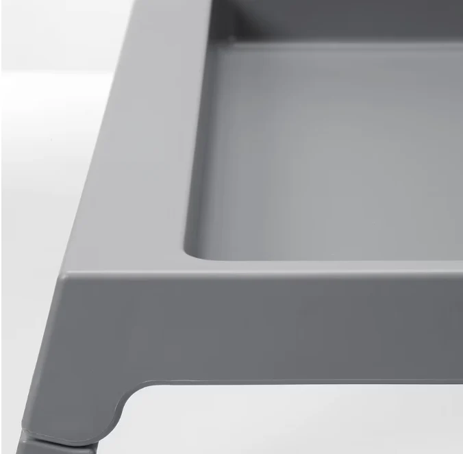 KLIPSK IKEA bed tray grey