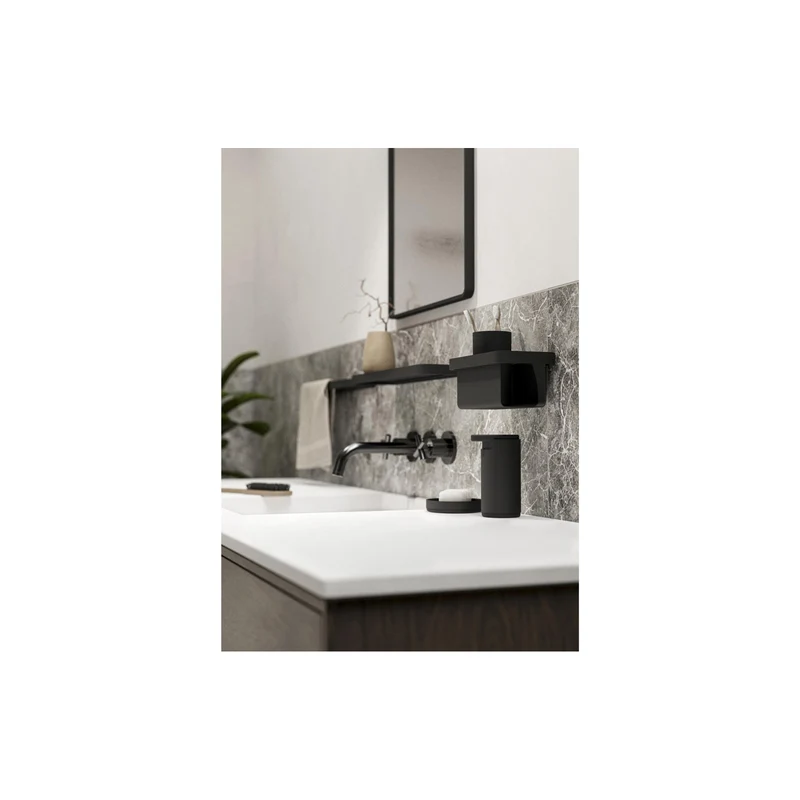 Seifenspender Rim 0.2 l, Schwarz