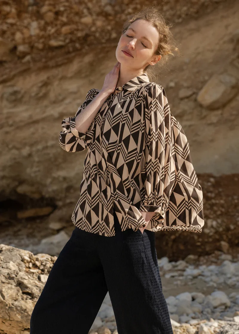Adult Bluse French FOXTROT