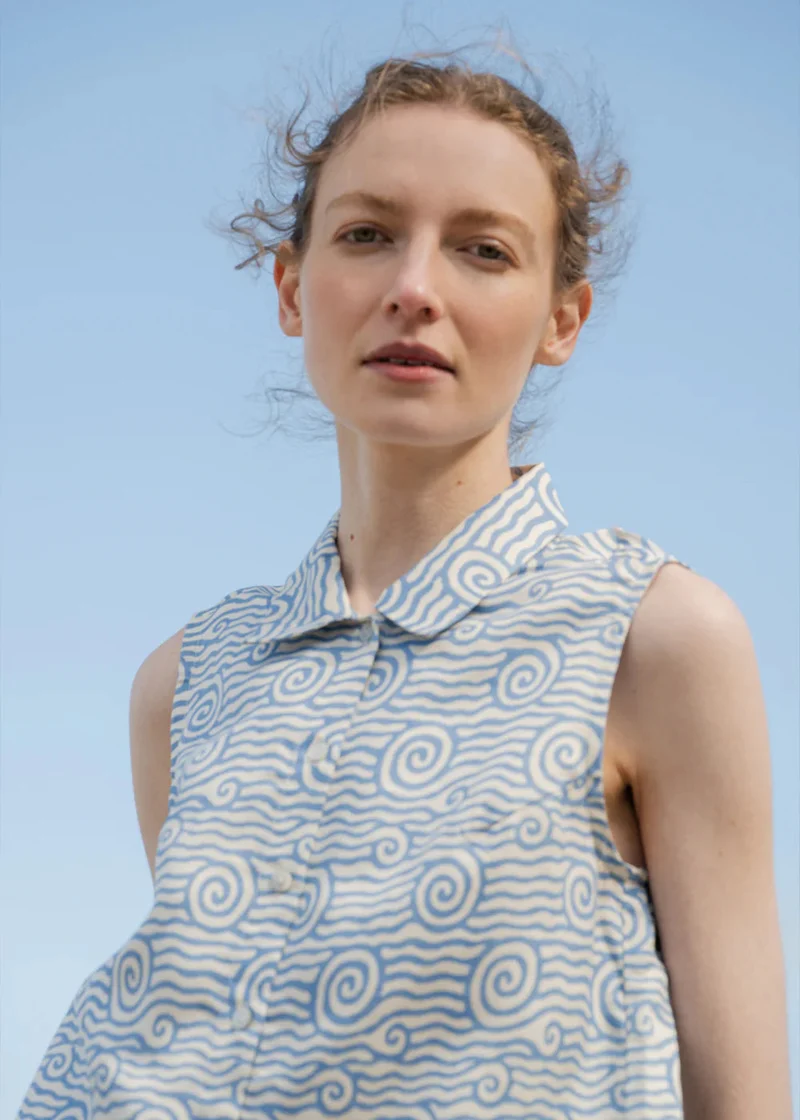 Adult Bluse Pluma SWIRLEY WAVE