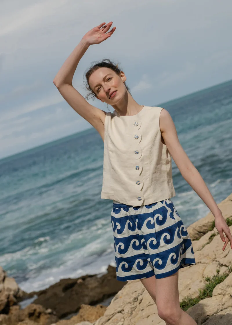 Adult Shorts Cosmo OCEAN BLUE