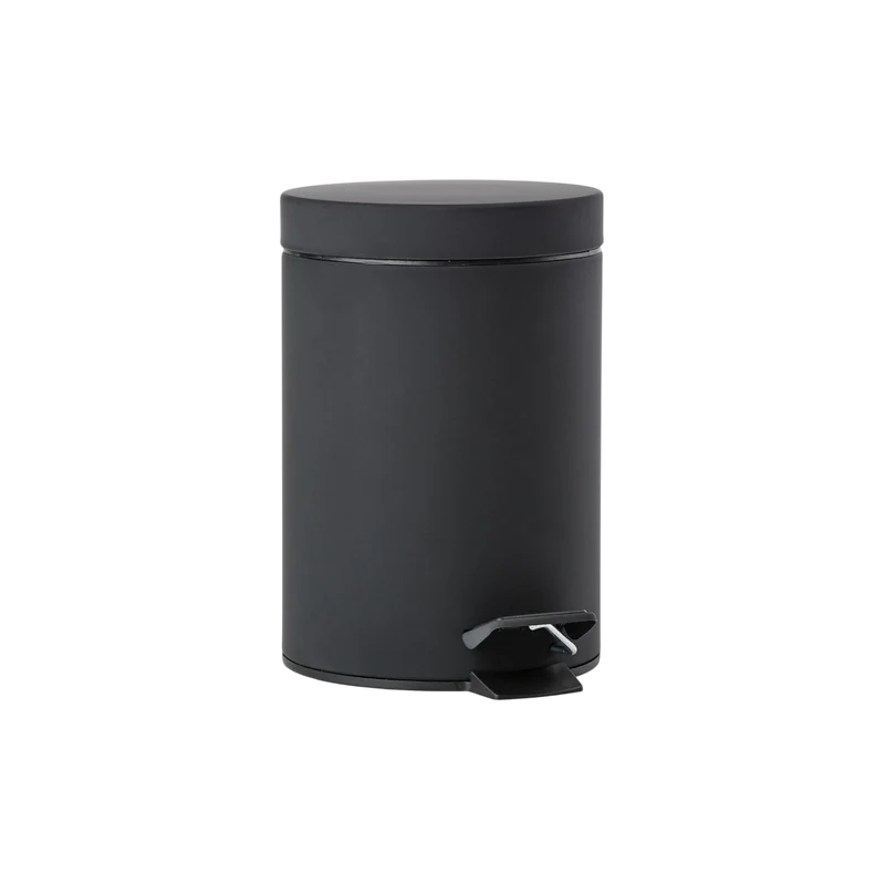 Treteimer Solo 3 l, Schwarz