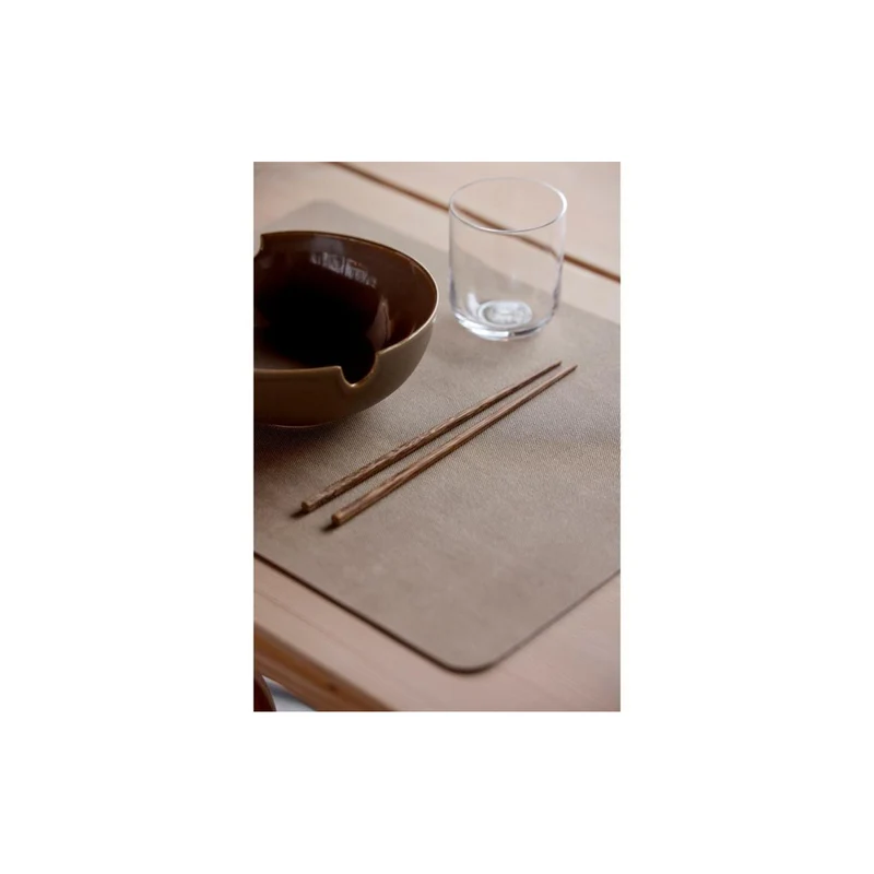 Villa Collection Tischset Shoku 35 cm x 46 cm, Beige