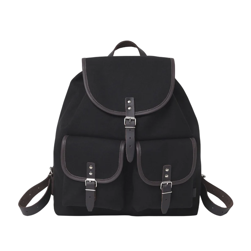 Rucksack Georg Schwarz, Leder Braun