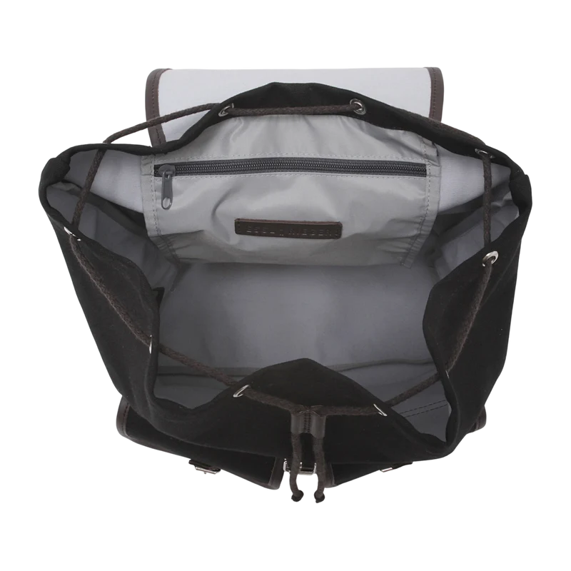 Rucksack Georg Schwarz, Leder Braun