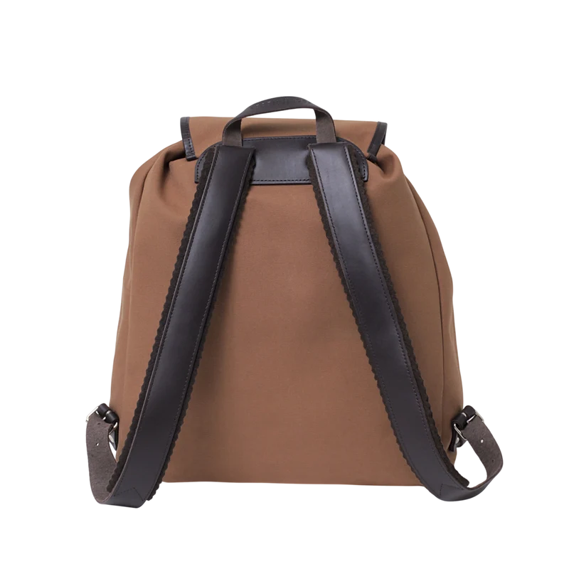 Rucksack Georg Mahagoni, Leder Braun