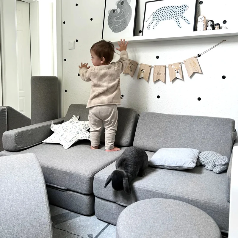 Wonderwuzz Spielsofa OH SO SOFY Grauffelo
