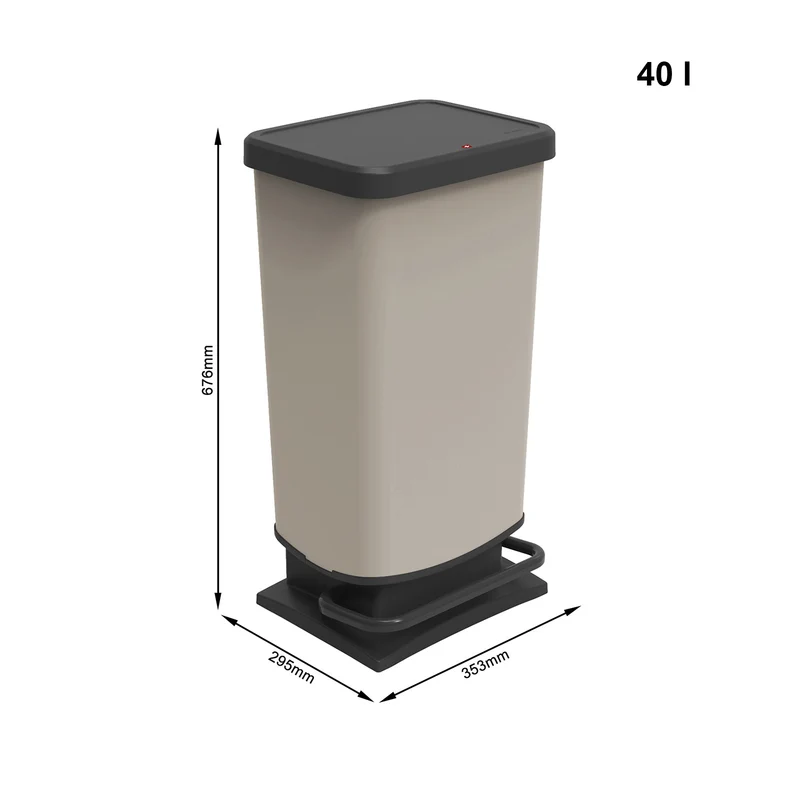 Treteimer 40 l PASO ECO