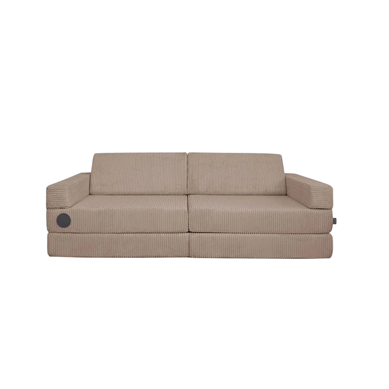 Wonderwuzz Spielsofa OH SO SOFY Cord Taupe Nimmersatt
