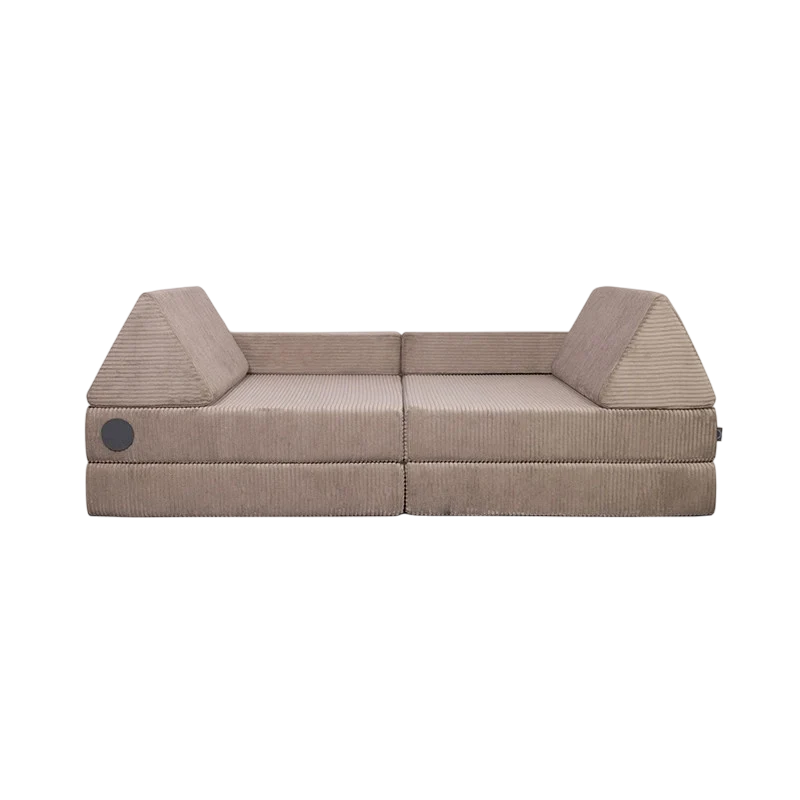 Wonderwuzz Spielsofa OH SO SOFY Cord Taupe Nimmersatt