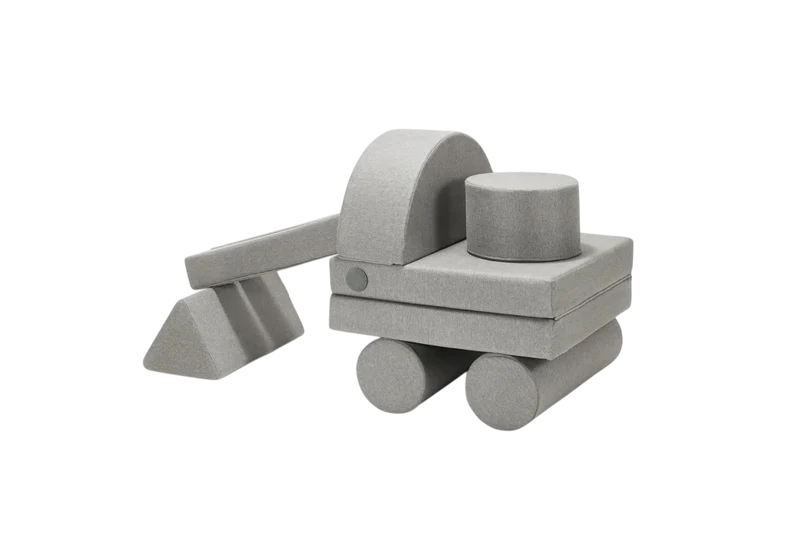 Wonderwuzz Hocker PENG POUF PENG Grauffelo