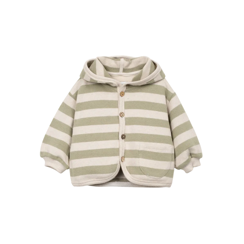 Baby Sweatshirtjacke Striped Texture