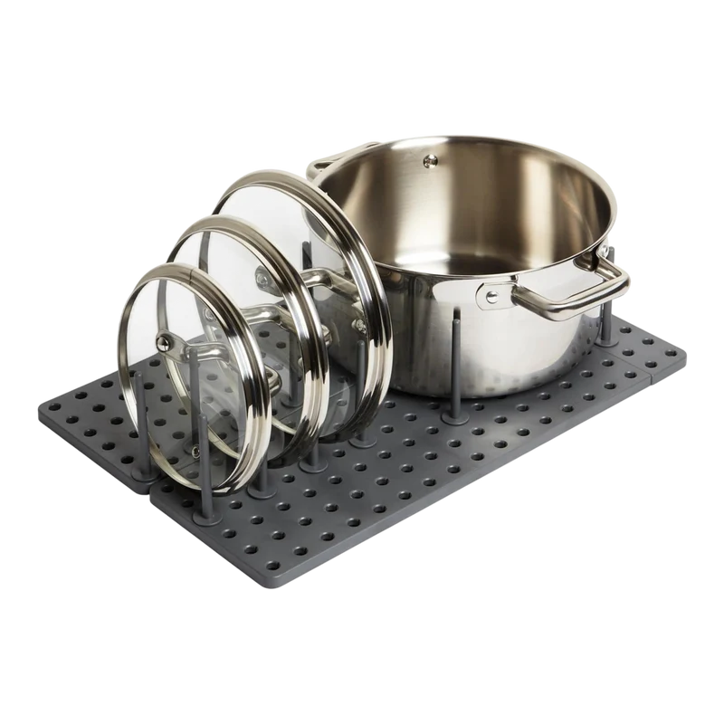 Abtropfgestell Peggy 2er Set, Grau