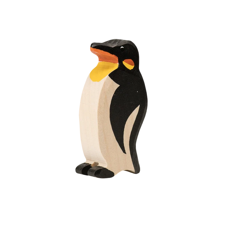Trauffer Holzfigur Pinguin gross