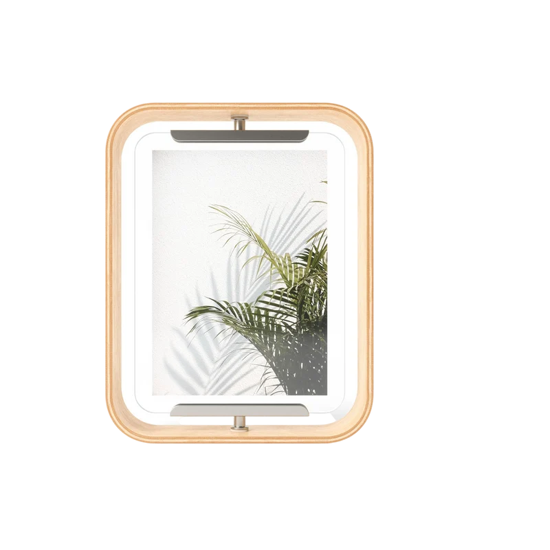 Bilderrahmen Bellwood, 13 x 8/10 x 15 cm, Nature/Transparent