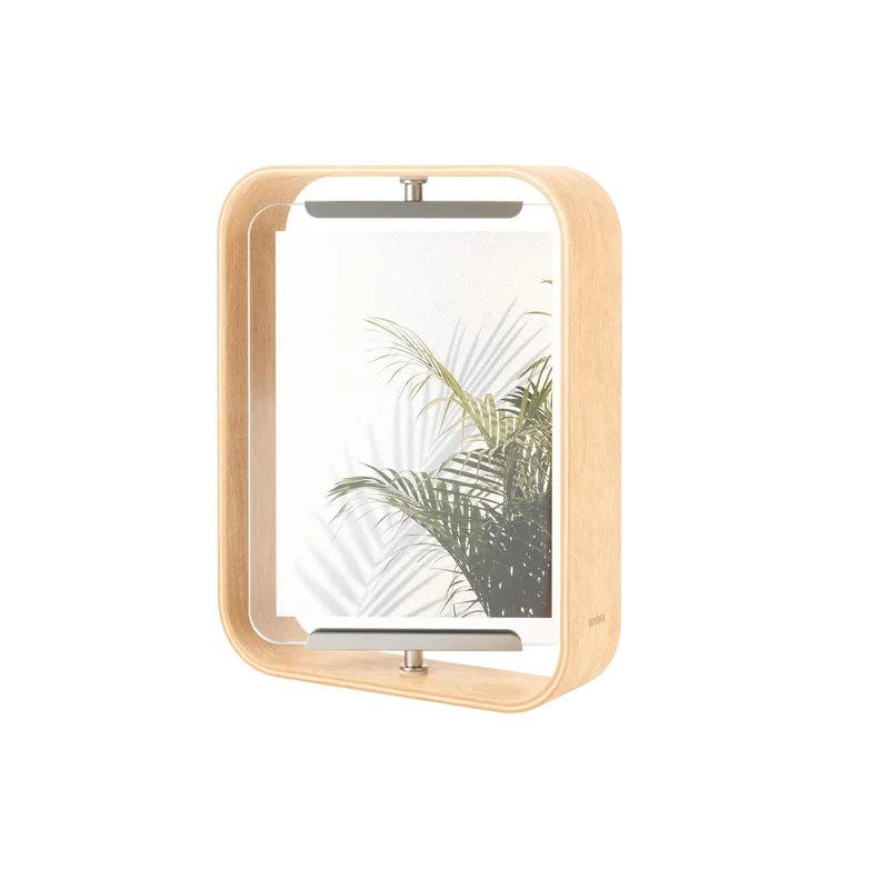 Bilderrahmen Bellwood, 13 x 8/10 x 15 cm, Nature/Transparent