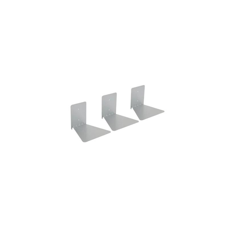 Wandregal Conceal 3er Set, Silber