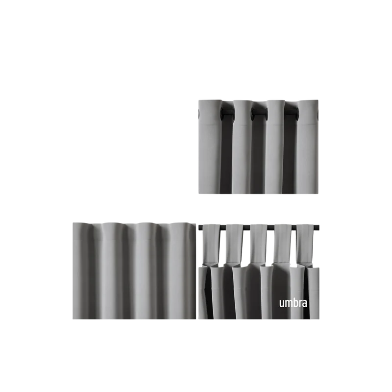 Vorhangstange Cappa 168-305 cm, Schwarz