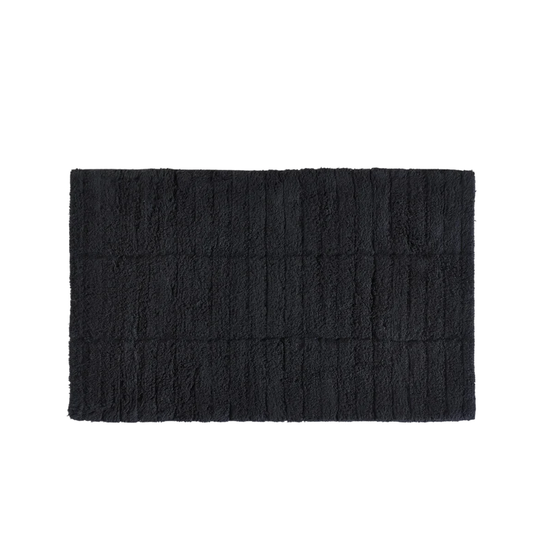 Badteppich Tiles Black