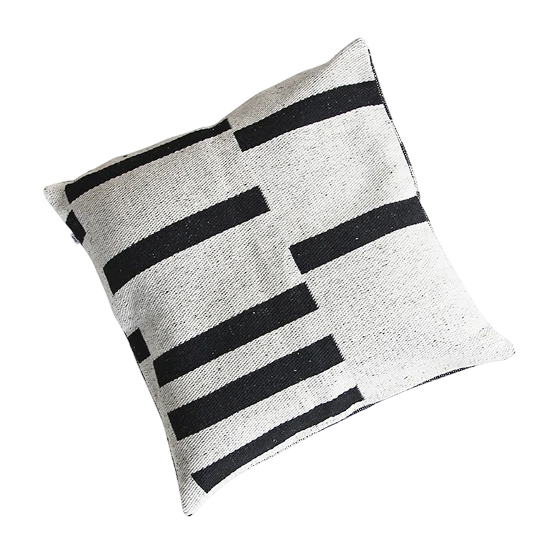 Kissen Black and White 60x60