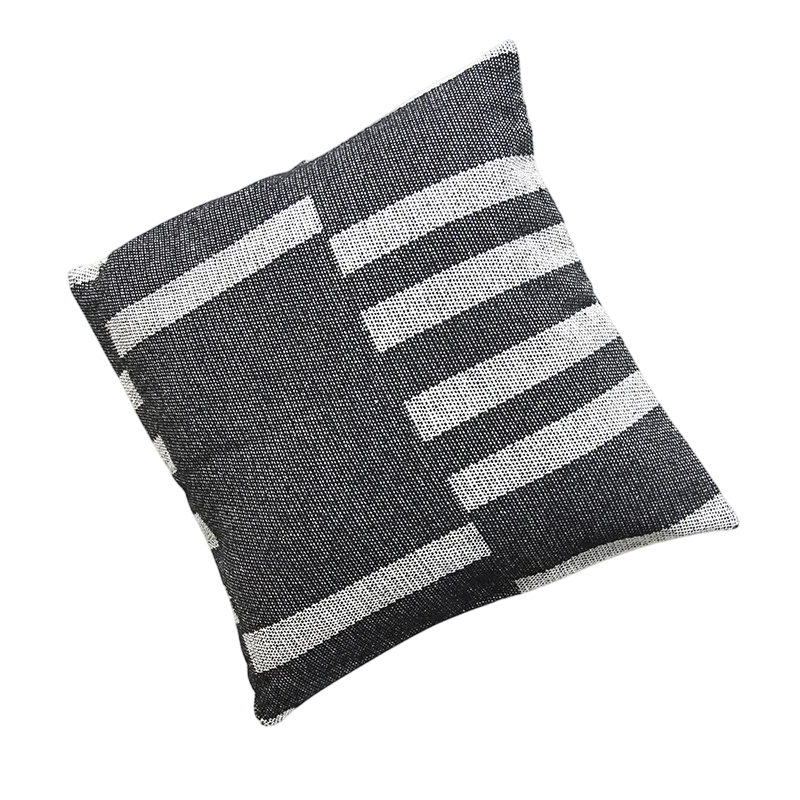 Kissen Black and White 60x60