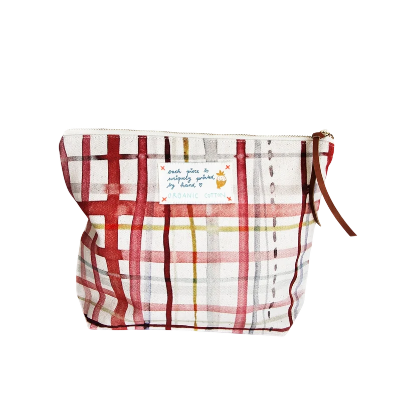 Pouch "My Red Check" Small